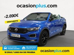 Azul Usado 2021 VW T-Roc Cabriolet R-line Descapotable | 31.800 € (Precio justo)
