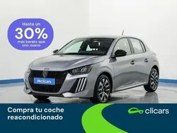 Gris Usado 2024 Peugeot 208 Active Utilitario | 14.490 € (Precio justo)