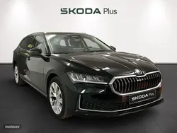 Negro Usado 2024 Skoda Superb Selection Familiar | 33.490 € (Precio justo)