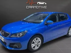 Azul Usado 2021 Peugeot 308 Allure | 17.900 € (Caro)