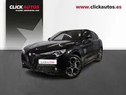 Negro Usado 2022 Alfa Romeo Stelvio Veloce SUV | 33.100 € (Precio justo)