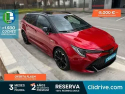 Rojo Usado 2021 Toyota Corolla Sport Familiar | 23.790 € (Precio justo)