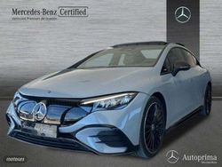 Cinza selenite Usado 2023 Mercedes EQE350 AMG line Berlina | 56.900 €