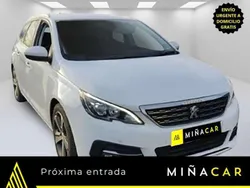 Blanco Usado 2019 Peugeot 308 Allure Familiar | 10.665 € (Precio justo)