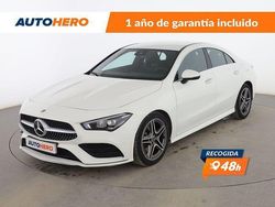 Blanco Usado 2020 Mercedes CLA200 AMG line Berlina | 27.399 € (Buen precio)