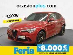 Rojo Usado 2018 Alfa Romeo Stelvio Quadrifoglio SUV | 46.200 €
