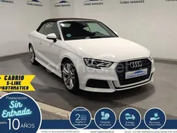 Blanco Usado 2021 Audi A3 Cabriolet S-Line Descapotable | 25.990 € (Un poco caro)