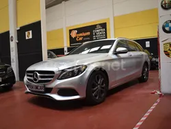 Gris / plata Usado 2017 Mercedes C300e Familiar | 22.250 € (Buen precio)