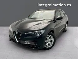 Negro Usado 2019 Alfa Romeo Stelvio Super SUV | 24.900 € (Un poco caro)