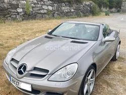 Gris / plata Usado 2006 Mercedes SLK200 Descapotable | 14.500 € (Un poco caro)