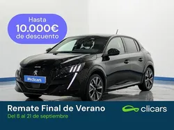 Negro Usado 2021 Peugeot e-208 GT Utilitario | 16.990 €