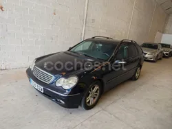Azul Usado 2002 Mercedes C270 Elegance Familiar | 3790 € (Precio justo)