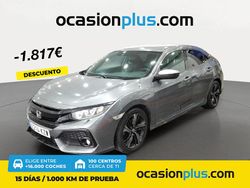Gris Usado 2019 Honda Civic Elegance Berlina | 19.990 € (Precio justo)
