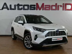 Blanco Usado 2021 Toyota RAV4 Hybrid Luxury SUV | 34.990 € (Un poco caro)