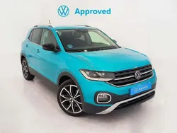 Azul Usado 2021 VW T-Cross Sportline SUV | 18.550 € (Precio justo)