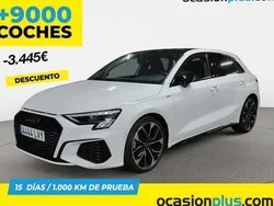 Blanco Usado 2022 Audi A3 Sportback S-Line Utilitario | 30.819 € (Un poco caro)