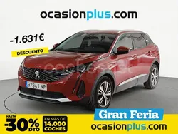 Rojo Usado 2021 Peugeot 3008 Allure SUV | 17.950 € (Precio justo)