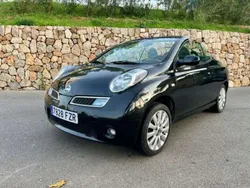 Negro Usado 2008 Nissan Micra C+C Descapotable | 5900 €