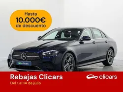 Azul Usado 2021 Mercedes E220 Berlina | 36.690 € (Precio justo)