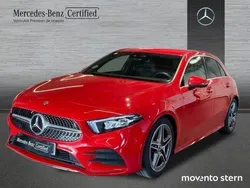 Rojo jupiter Usado 2019 Mercedes A180 AMG line Utilitario | 23.800 € (Buen precio)