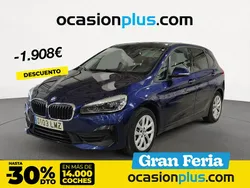 Azul Usado 2021 BMW 225 Active Tourer iPerformance Monovolumen | 19.990 € (Precio justo)