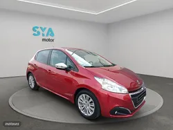 Rojo Usado 2019 Peugeot 208 Signature Sky Utilitario | 10.490 € (Precio justo)