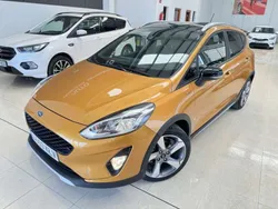 Amarillo Usado 2018 Ford Fiesta Active Utilitario | 12.399 € (Precio justo)