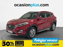 Rojo Usado 2017 Hyundai Tucson SUV | 17.050 € (Precio justo)
