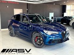 Azul Usado 2021 Alfa Romeo Stelvio Quadrifoglio SUV | 49.900 €