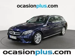 Azul Usado 2019 Mercedes C220 Familiar | 24.955 € (Buen precio)