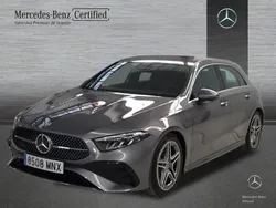 Gris montaña Usado 2024 Mercedes A180 AMG line | 34.500 € (Precio justo)