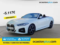 Blanco Usado 2022 BMW 420 Descapotable | 39.000 € (Precio justo)