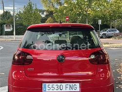 Rojo Usado 2007 VW Golf V GTI Berlina | 9600 € (Precio justo)