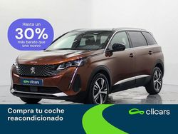 Marrón Usado 2022 Peugeot 5008 GT Monovolumen | 27.290 € (Precio justo)