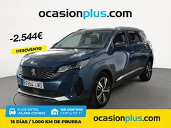 Azul Usado 2022 Peugeot 5008 Allure Monovolumen | 23.150 € (Precio justo)