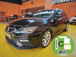 Negro Usado 2017 Seat Leon FR Familiar | 15.990 € (Precio justo)