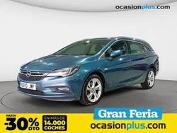 Azul Usado 2017 Opel Astra Dynamic Familiar | 11.450 € (Precio justo)