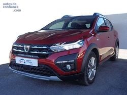 Rojo Usado 2021 Dacia Sandero Comfort Utilitario | 13.600 € (Precio justo)