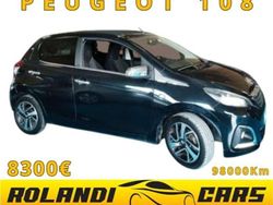 Negro Usado 2014 Peugeot 108 Allure Utilitario | 8300 € (Caro)