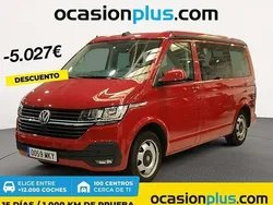 Rojo Usado 2023 VW T6.1 Beach Van | 48.910 € (Un poco caro)