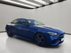 Azul Usado 2022 Mercedes C200 Berlina | 34.900 € (Precio justo)