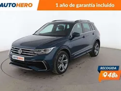 Azul Usado 2021 VW Tiguan R-line SUV | 33.904 € (Un poco caro)