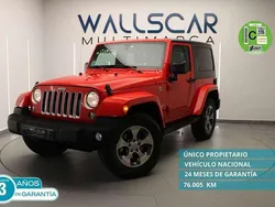 Rojo Usado 2017 Jeep Wrangler Sahara SUV | 37.690 € (Precio justo)