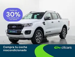 Blanco Usado 2020 Ford Ranger Wildtrack Recogida | 33.990 € (Precio justo)