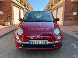 Rojo Usado 2010 Fiat 500 Lounge Berlina | 7700 € (Precio justo)