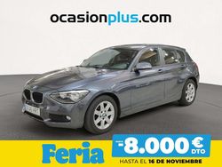 Gris Usado 2013 BMW 118 Utilitario | 14.150 € (Precio justo)