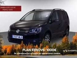 Negro Usado 2016 VW Touran Advance Monovolumen | 15.960 € (Precio justo)