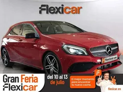 Rojo Usado 2017 Mercedes A200 Berlina | 19.990 € (Precio justo)