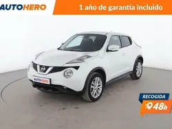 Blanco Usado 2015 Nissan Juke N-Connecta SUV | 10.399 € (Precio justo)