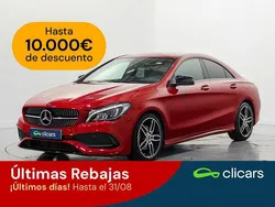 Rojo Usado 2018 Mercedes CLA200 Coupe | 23.690 € (Precio justo)